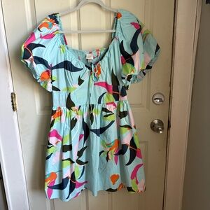 NWT XL a new day Women's Floral Mini Dress